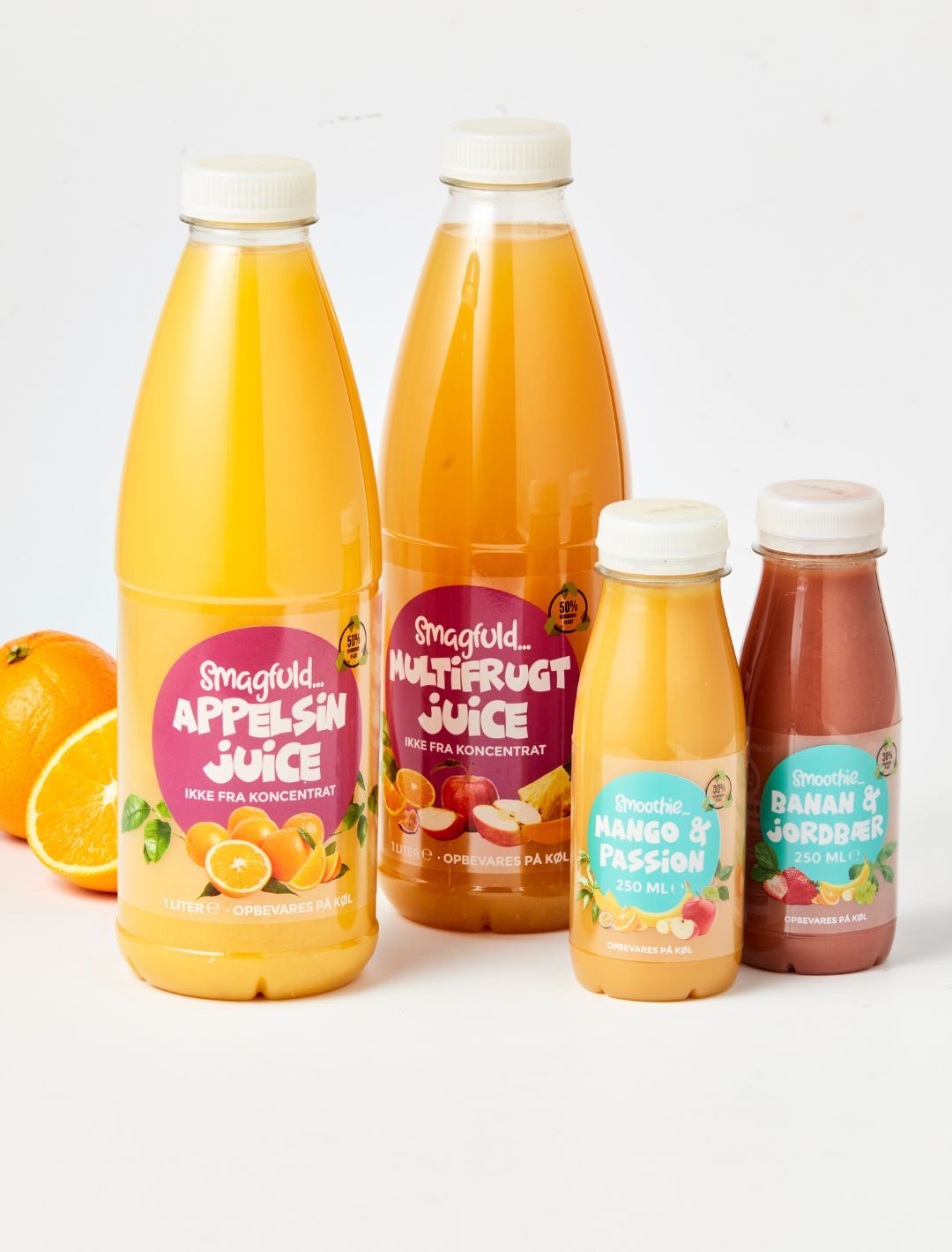 netto smagfuld juice emballagedesign